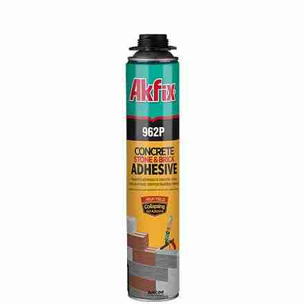 Клей-пена для кирпича и газоблоков Akfix 962P 800мл (всесезонная)