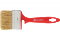 Кисть плоская Matrix Color line "Эмали"  70мм, пластиковая (красная), натуральная щетина