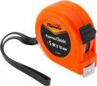 Рулетка Sparta Classic  5м*18мм пластиковый корпус