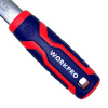 Ключ-трещетка WorkPro/PRO 1/4", 72Т, Cr-Mo, 2-х комп. рукоятка
